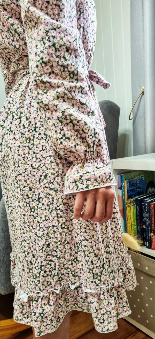 Camilla long-sleeve nursing dress - Image 5