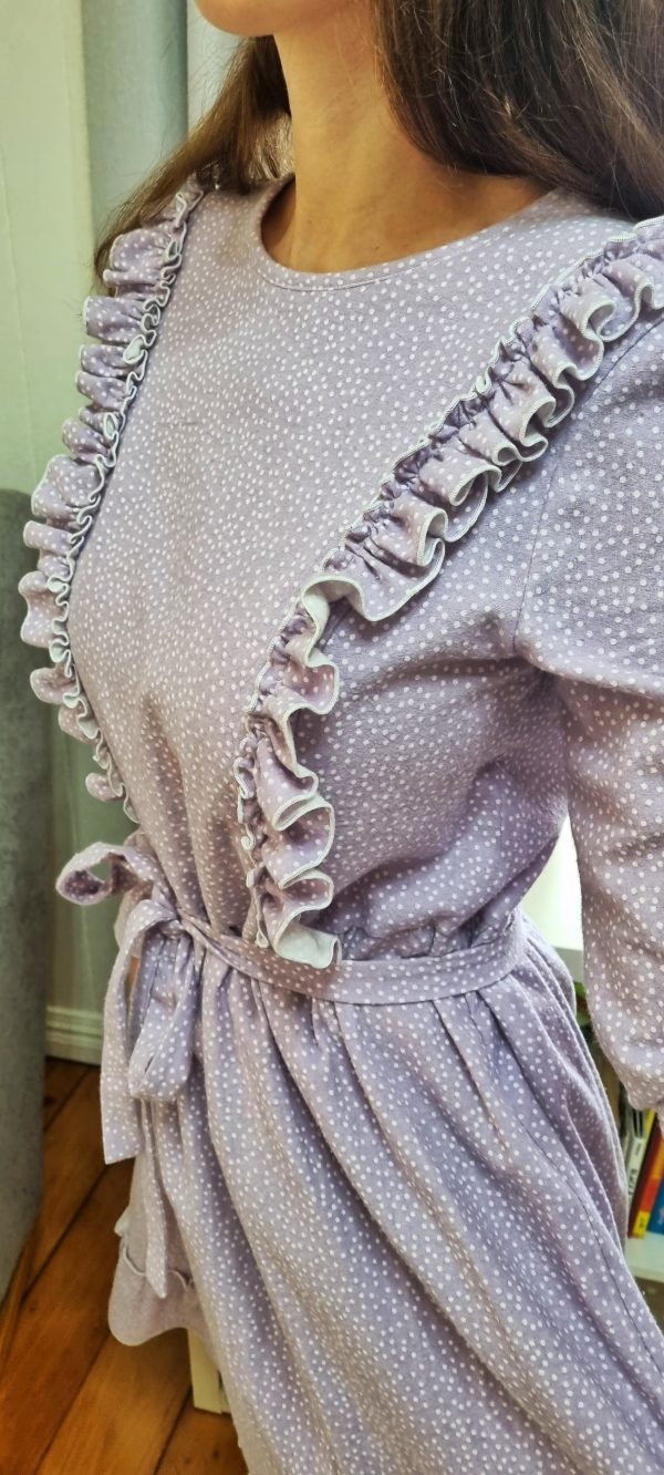 Vanessa long-sleeve nursing dress - Image 4